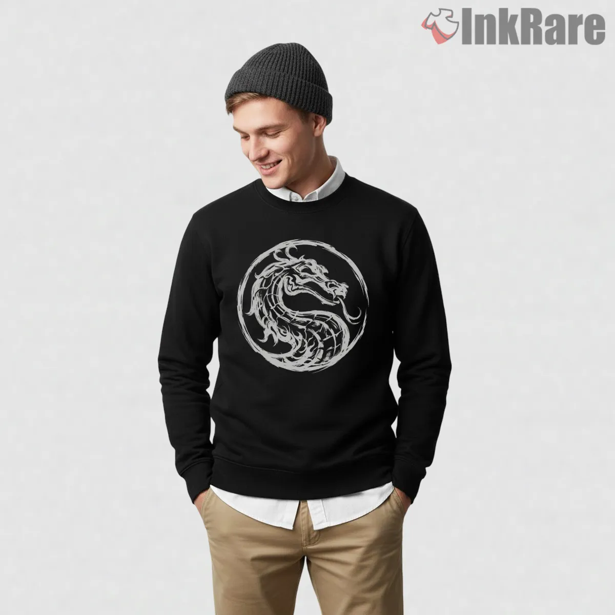 Mortal Kombat Dragon Emblem Minimal Ink Shirt Mortal Kombat Dragon Emblem Minimal Ink Shirt on graphic shirt for men graphic tee