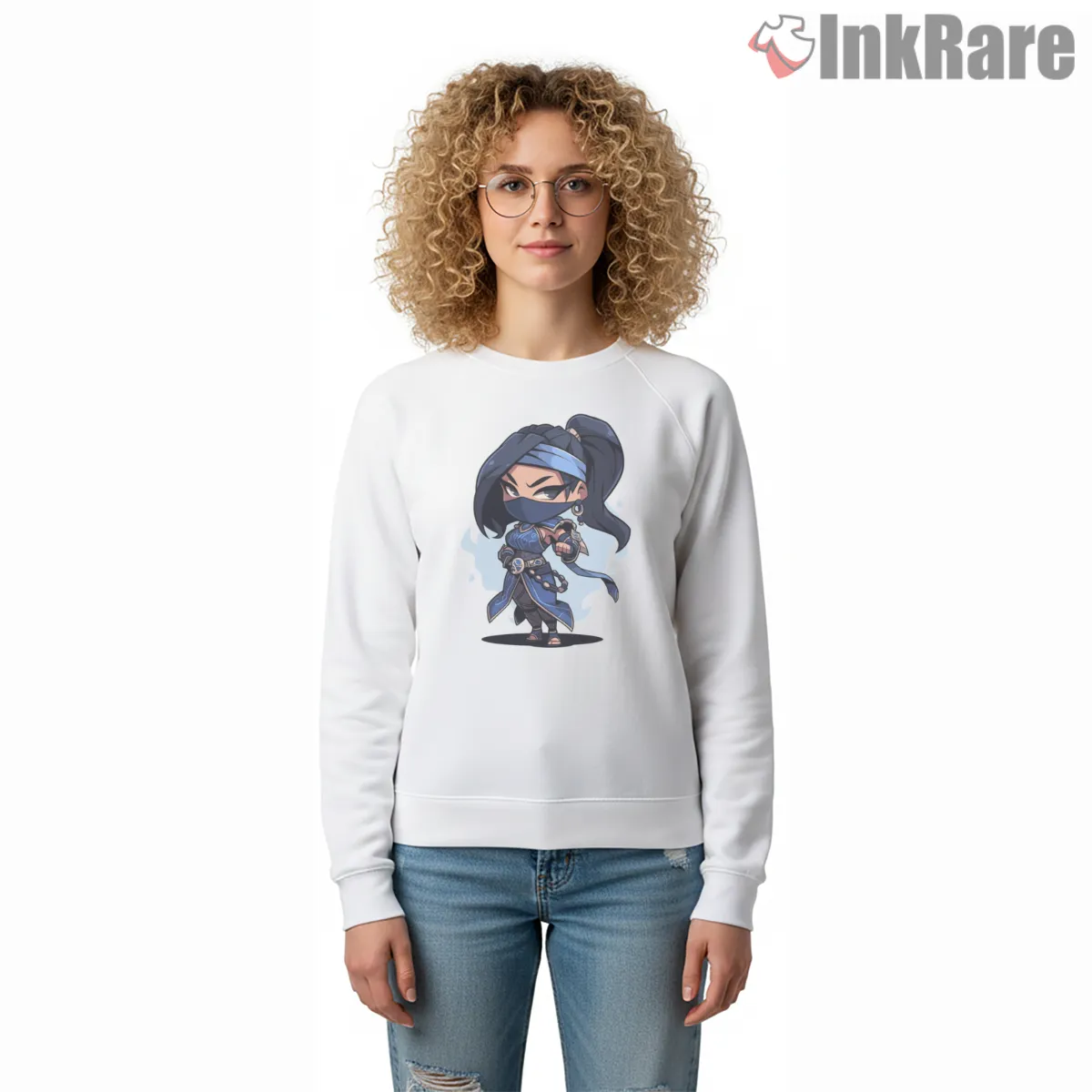 Mortal Kombat Kitana Chibi Blue Assassin Shirt Mortal Kombat Kitana Chibi Blue Assassin Shirt on graphic shirt for women graphic tee