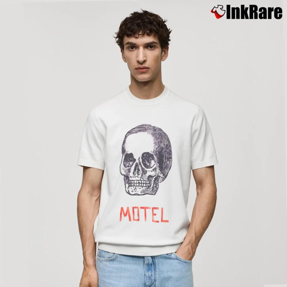 Men’s Motel Hand Drawn Imogene + Willie Classic T-Shirt in white | Soft, Breathable Everyday Wear