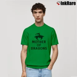 Men’s Mother Of Dragons Baby Dragon Matching Family Classic T-Shirt in irish green | Soft, Breathable Everyday Wear