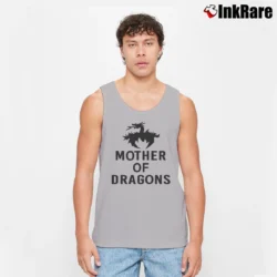 Men’s Mother Of Dragons Baby Dragon Matching Family Tank Top in sport grey | Breathable, Active-Friendly Design