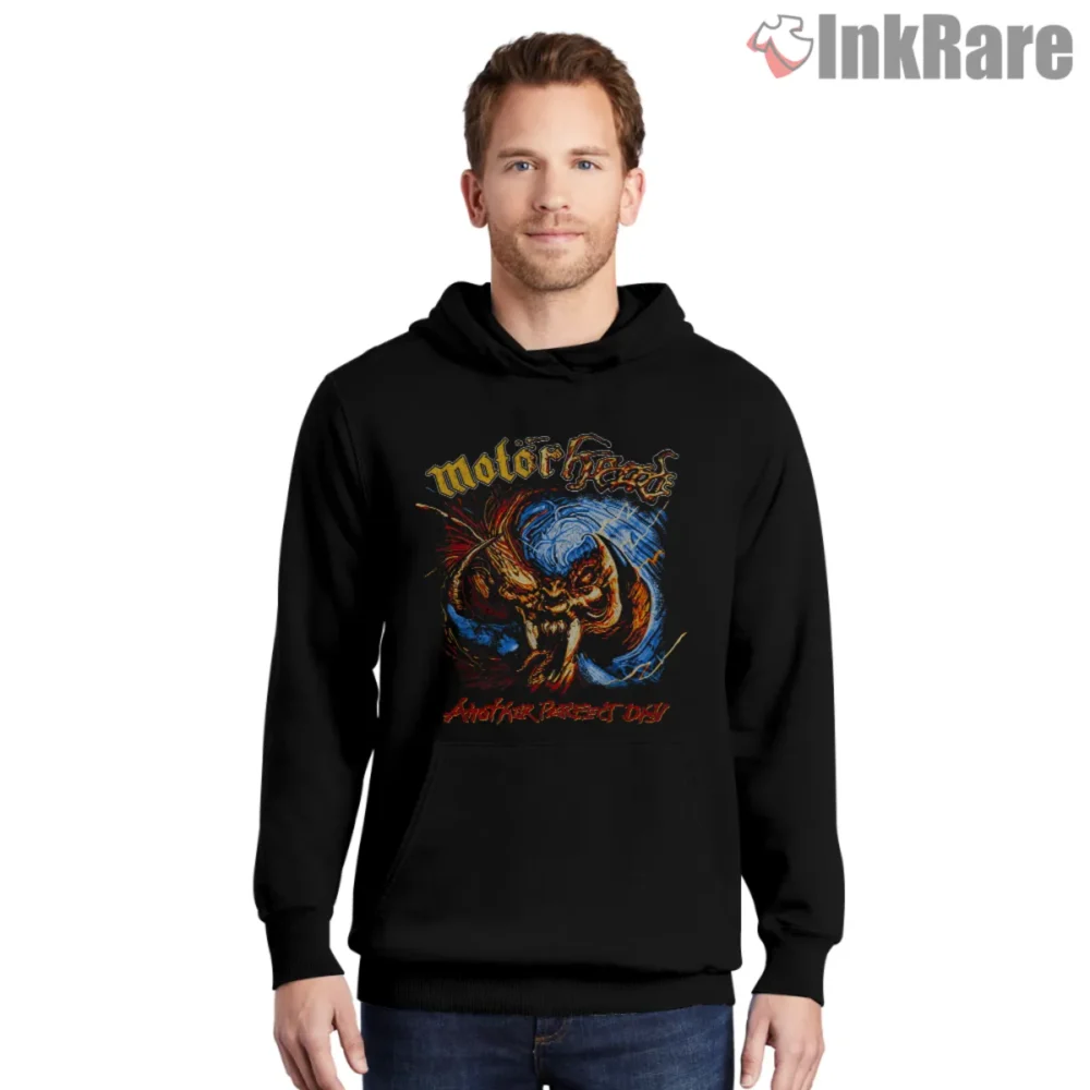 Motorhead Another Perfect Day Vintage Shirt hoodie in black