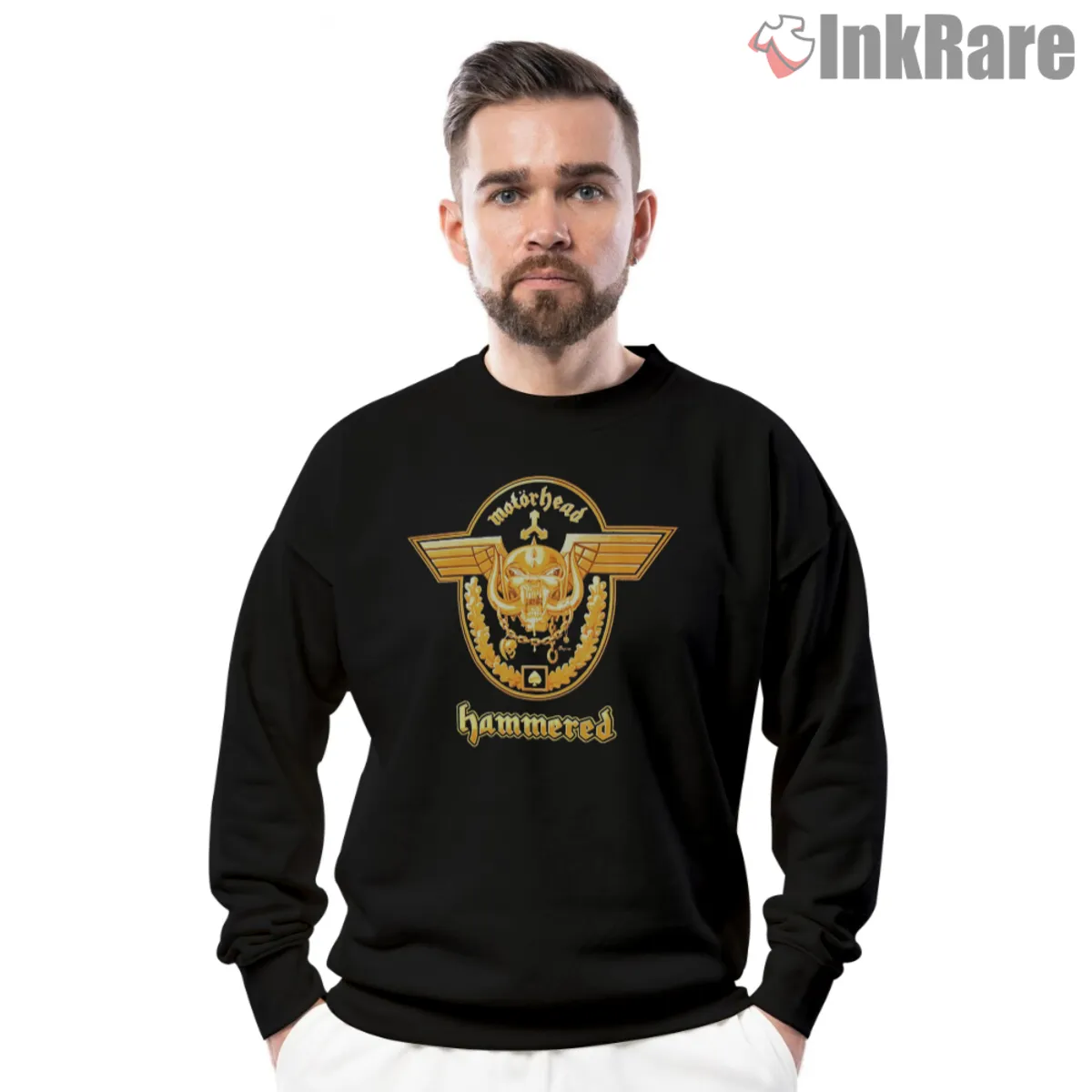 Sweatshirt Option Motorhead Hammered Vintage sweatshirt in black