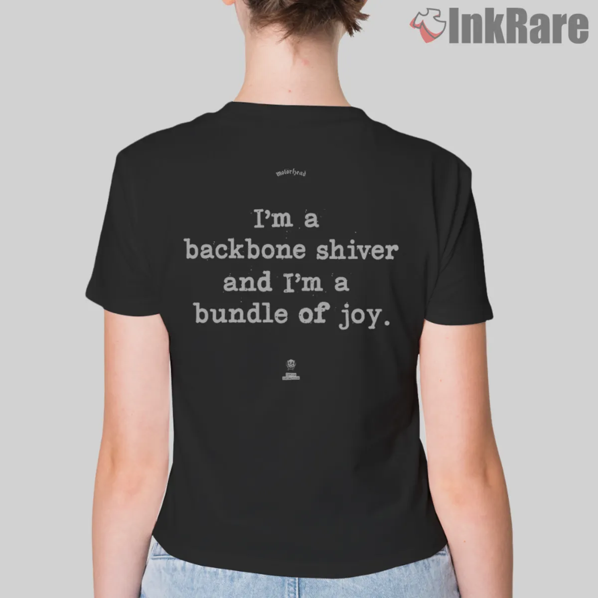 Motorhead Killed By Death Vintage Women Back Women back view of Motorhead Killed By Death vintage shirt