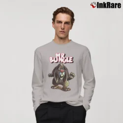 Men’s Mr. Bungle Easter Bunny Wrath Band Long-Sleeve Shirt in sport grey | Sleek, Lightweight, Year-Round Wear