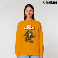 Women’s Mr. Bungle Easter Bunny Wrath Band Relaxed Sweatshirt in orange | Soft, Laid-Back Vibe