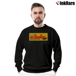 Men’s Mr Goodbar Chocolate Peanuts Hershey's Crewneck Sweatshirt in black | Cozy Fabric, Clean Style