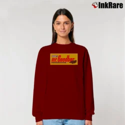 Women’s Mr Goodbar Chocolate Peanuts Hershey's Relaxed Sweatshirt in maroon | Soft, Laid-Back Vibe