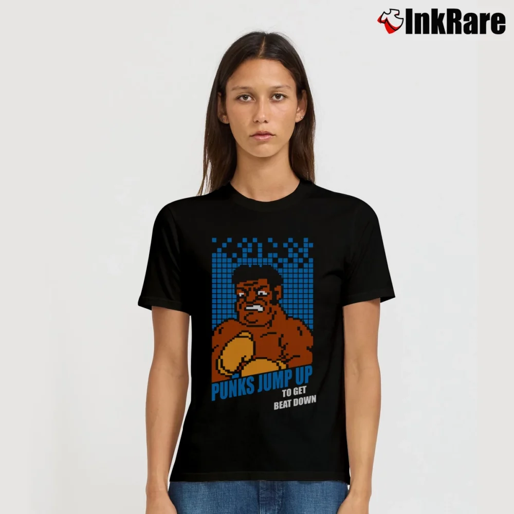 Women’s Mr. Sandman Retro Blackactiontees Graphic Signature T-Shirt in black | Soft, Flattering Fit