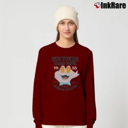 Women’s Mr. Toad's Wild Ride Disney Long-Sleeve Top in maroon | Sleek, Versatile, All-Season