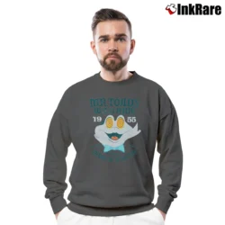 Men’s Mr. Toad's Wild Ride Disney Crewneck Sweatshirt in charcoal | Cozy Fabric, Clean Style