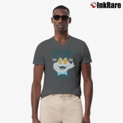 Men’s Mr. Toad's Wild Ride Disney V-Neck Tee in charcoal | Sharp, Breathable, Everyday Staple