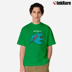 Men’s Mrbeast Logo Youtube Classic T-Shirt in irish green | Soft, Breathable Everyday Wear