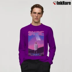 Men’s Msftrep Syre Jaden Smith Long-Sleeve Shirt in purple | Sleek, Lightweight, Year-Round Wear