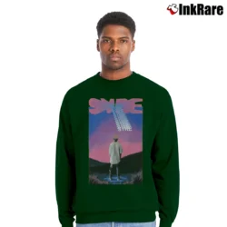 Men’s Msftrep Syre Jaden Smith Crewneck Sweatshirt in forest green | Cozy Fabric, Clean Style
