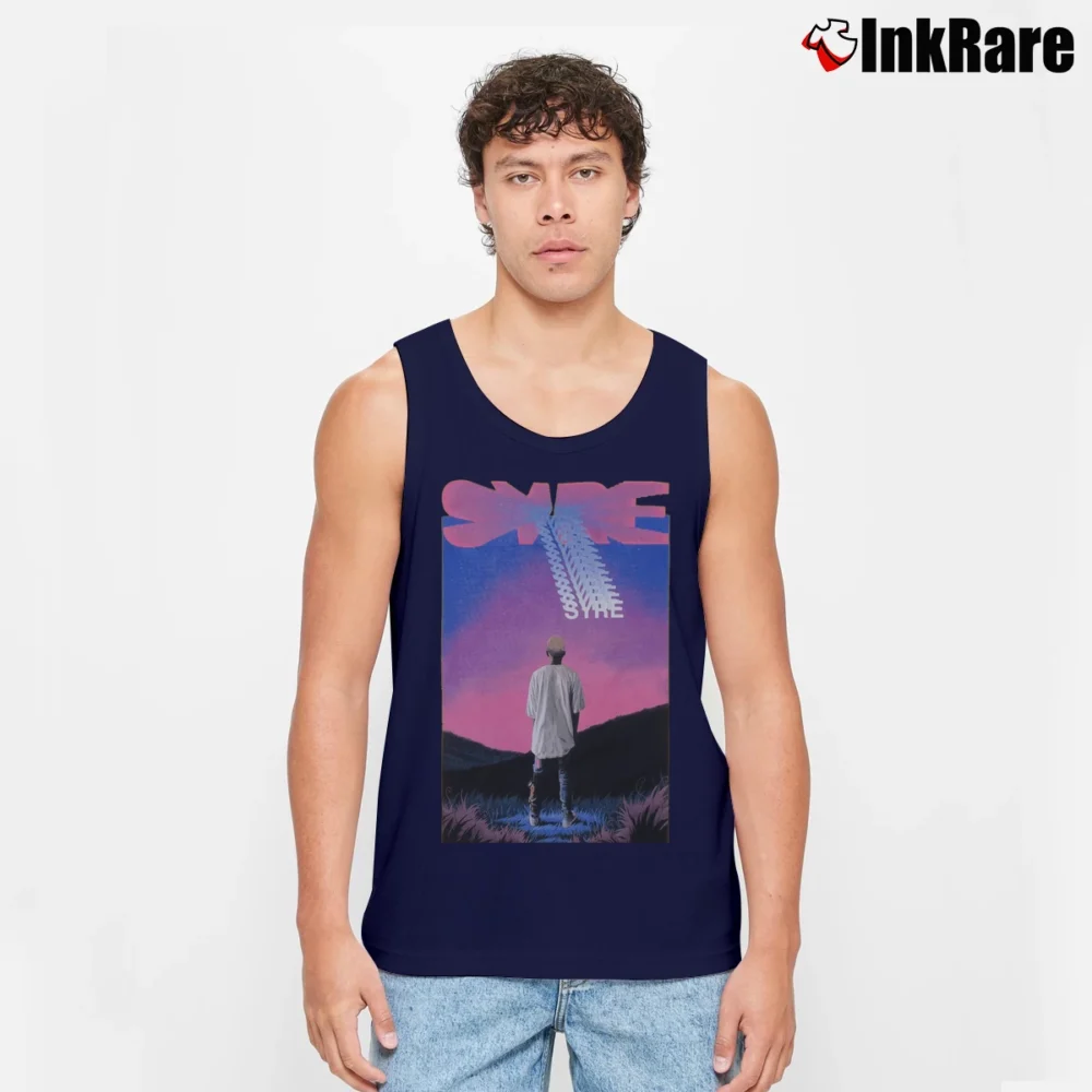 Men’s Msftrep Syre Jaden Smith Tank Top in navy | Breathable, Active-Friendly Design
