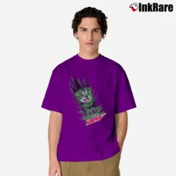 Men’s Mtn Dew Cat Slash Classic T-Shirt in purple | Soft, Breathable Everyday Wear