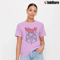 Women’s mudvayne symbol nu metal band logo Signature T-Shirt in light pink | Soft, Flattering Fit