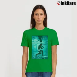 Women’s muhammad ali underwater boxing for Fight and Fitness Fans Signature T-Shirt in irish green | Soft, Flattering Fit