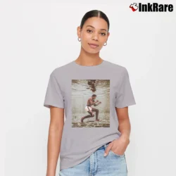 Women’s Muhammad Ali Underwater Poster Signature T-Shirt in sport grey | Soft, Flattering Fit
