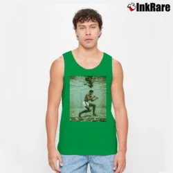 Men’s Muhammad Ali Underwater Poster Tank Top in irish green | Breathable, Active-Friendly Design