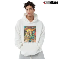Men’s Muhammad Ali vs Superman Classic Boxing Pullover Hoodie in white | Cozy, Durable, Modern Fit