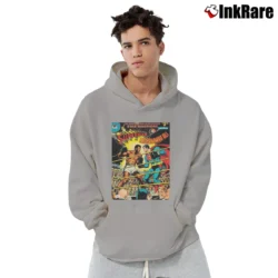 Men’s Muhammad Ali x Superman Retro 80s Tribute Pullover Hoodie in sport grey | Cozy, Durable, Modern Fit