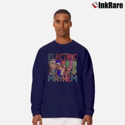Men’s Muppets Electric Mayhem Long-Sleeve Shirt in navy | Sleek, Lightweight, Year-Round Wear