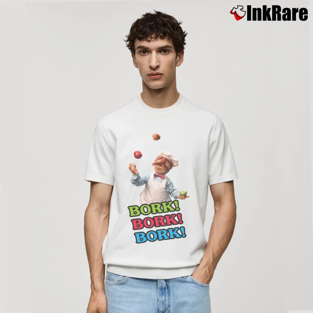 Men’s Muppets Swedish Chef Classic T-Shirt in white | Soft, Breathable Everyday Wear