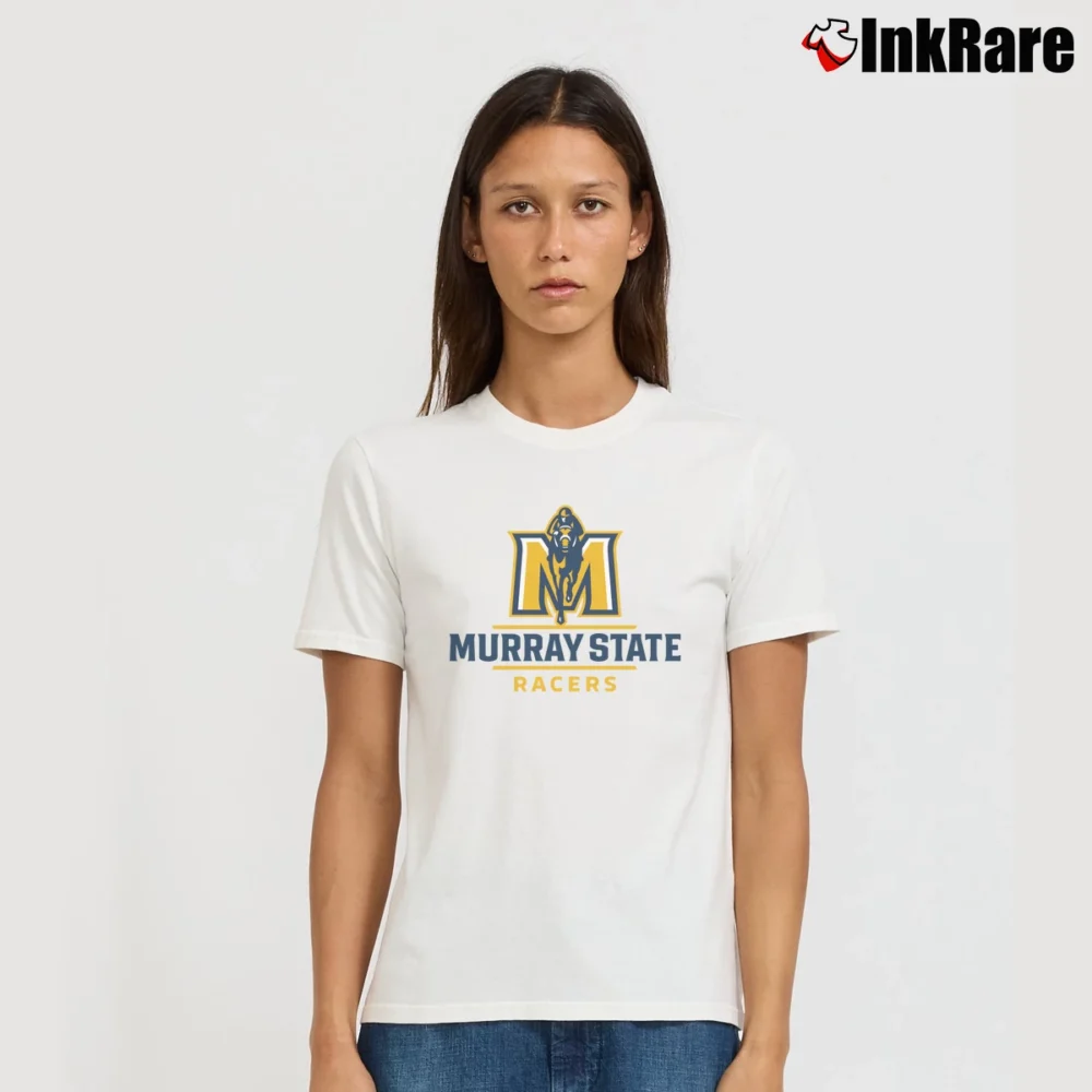 Women’s Murray State Racers Signature T-Shirt in white | Soft, Flattering Fit