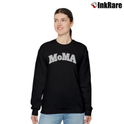Women’s Museum of Modern Art MoMA Relaxed Sweatshirt in black | Soft, Laid-Back Vibe