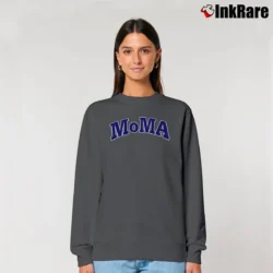 Women’s Museum of Modern Art MoMA Relaxed Sweatshirt in charcoal | Soft, Laid-Back Vibe