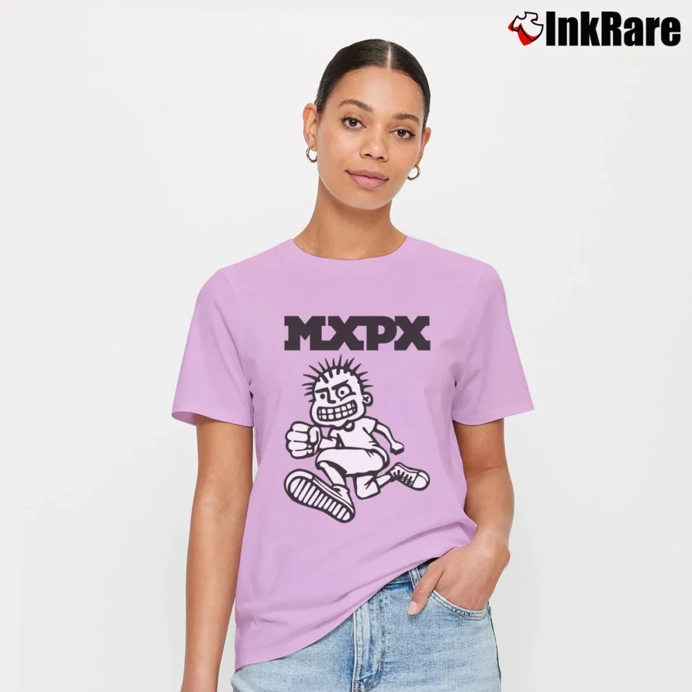 Women’s Mxpx All Stars Signature T-Shirt in light pink | Soft, Flattering Fit