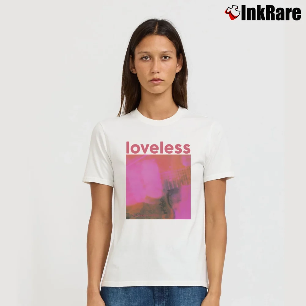 Women’s My Bloody Valentine Loveless Signature T-Shirt in white | Soft, Flattering Fit