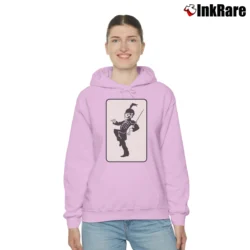 Women’s My Chemical Romance The Black Parade Cozy Hoodie in light pink | Warm, Structured, Stylish
