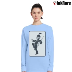 Women’s My Chemical Romance The Black Parade Long-Sleeve Top in light blue | Sleek, Versatile, All-Season