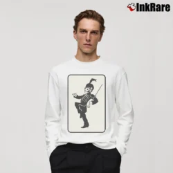 Men’s My Chemical Romance The Black Parade Long-Sleeve Shirt in white | Sleek, Lightweight, Year-Round Wear