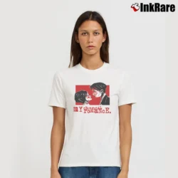 Women’s My Chemical Romance Three Cheers Graphic Signature T-Shirt in white | Soft, Flattering Fit