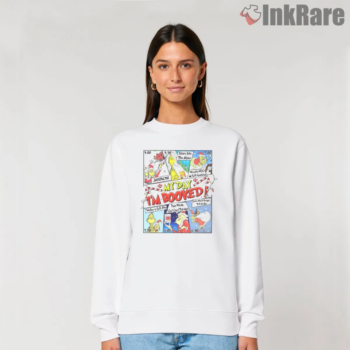 My Day Is Booked Grinch Holiday Schedule Shirt My Day Is Booked Grinch Holiday Schedule Shirt on graphic shirt for women graphic tee
