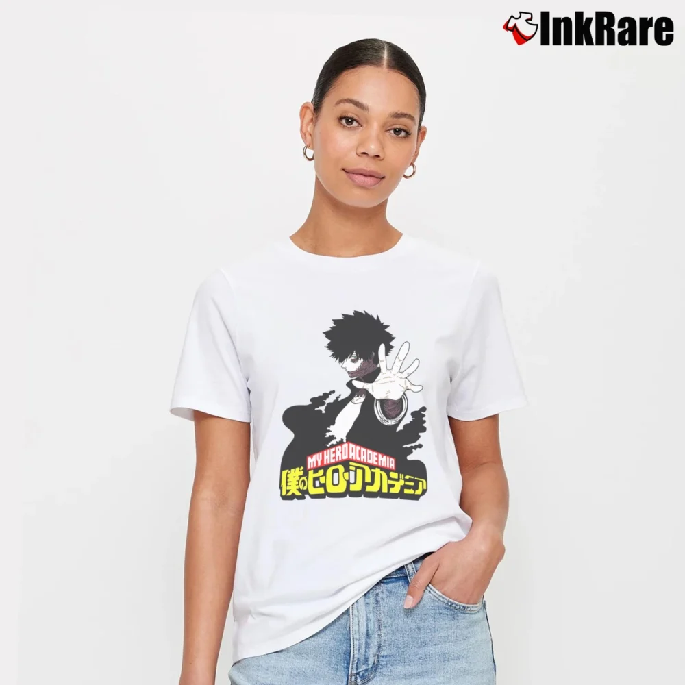 Women’s My Hero Academia Dabi T-Shirt in white | Soft, Flattering Fit