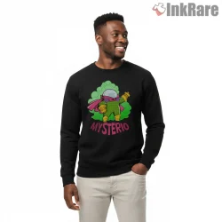 Mysterio Cartoon Villain Smoke Bubble Style Shirt on graphic shirt for men graphic tee