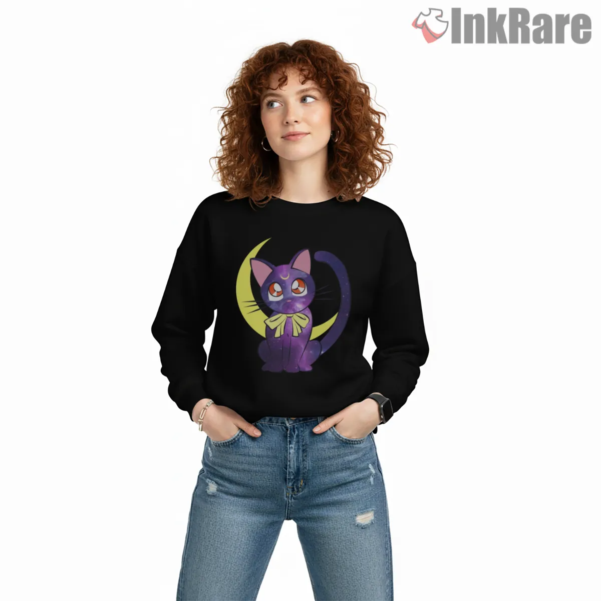 Mystic Kitty Moon Night Guardian Shirt Mystic Kitty Moon Night Guardian Shirt on graphic shirt for women graphic tee