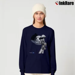 Women’s Nasa Spacex Dragon Capsule Iss Graphic Long-Sleeve Top in navy | Sleek, Versatile, All-Season