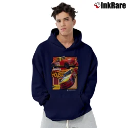 Men’s Nascar Truck Series Andy Houston Cat 60 Pullover Hoodie in navy | Cozy, Durable, Modern Fit