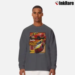 Men’s Nascar Truck Series Andy Houston Cat 60 Long-Sleeve Shirt in charcoal | Sleek, Lightweight, Year-Round Wear