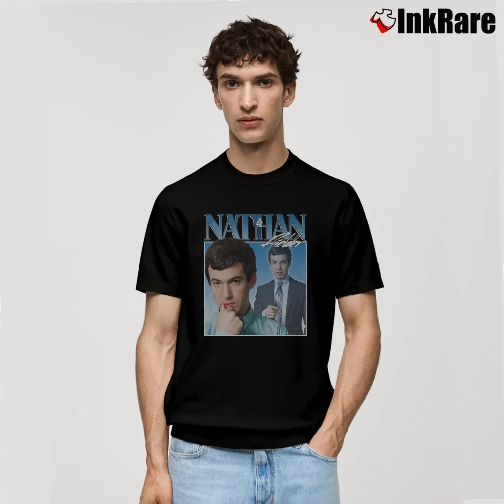 Men’s Nathan Fielder Classic T-Shirt in black | Soft, Breathable Everyday Wear