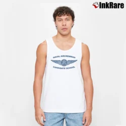 Men’s Naval Aircrewman Candidate School Tank Top in white | Breathable, Active-Friendly Design