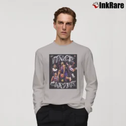 Men’s nba legend vince carter for Basketball Fans Long-Sleeve Shirt in sport grey | Sleek, Lightweight, Year-Round Wear
