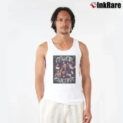 Men’s nba legend vince carter for Basketball Fans Tank Top in white | Breathable, Active-Friendly Design