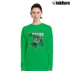 Women’s NBA San Antonio Spurs Taz Looney Tunes Long-Sleeve Top in irish green | Sleek, Versatile, All-Season